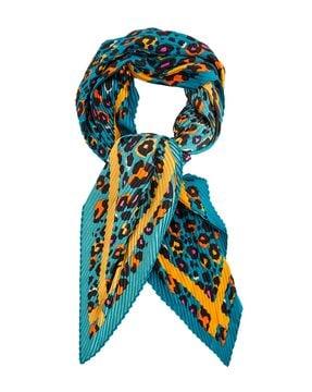 printed polyester scarf