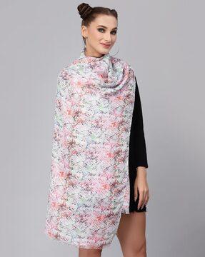 printed polyester stole