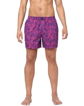 printed regular boxers