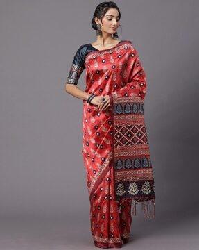 printed regular saree