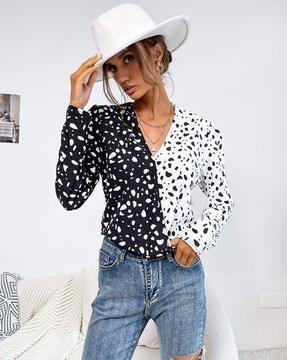 printed relaxed fit shirt