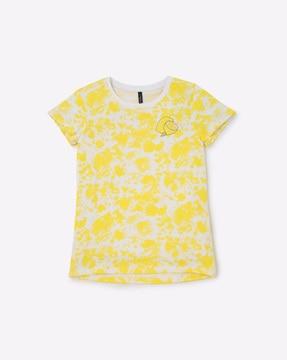 printed round-neck t-shirt