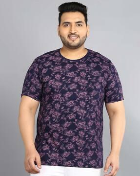 printed round-neck t-shirt