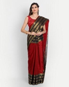 printed saree with blouse piece