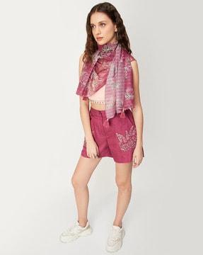 printed scarf