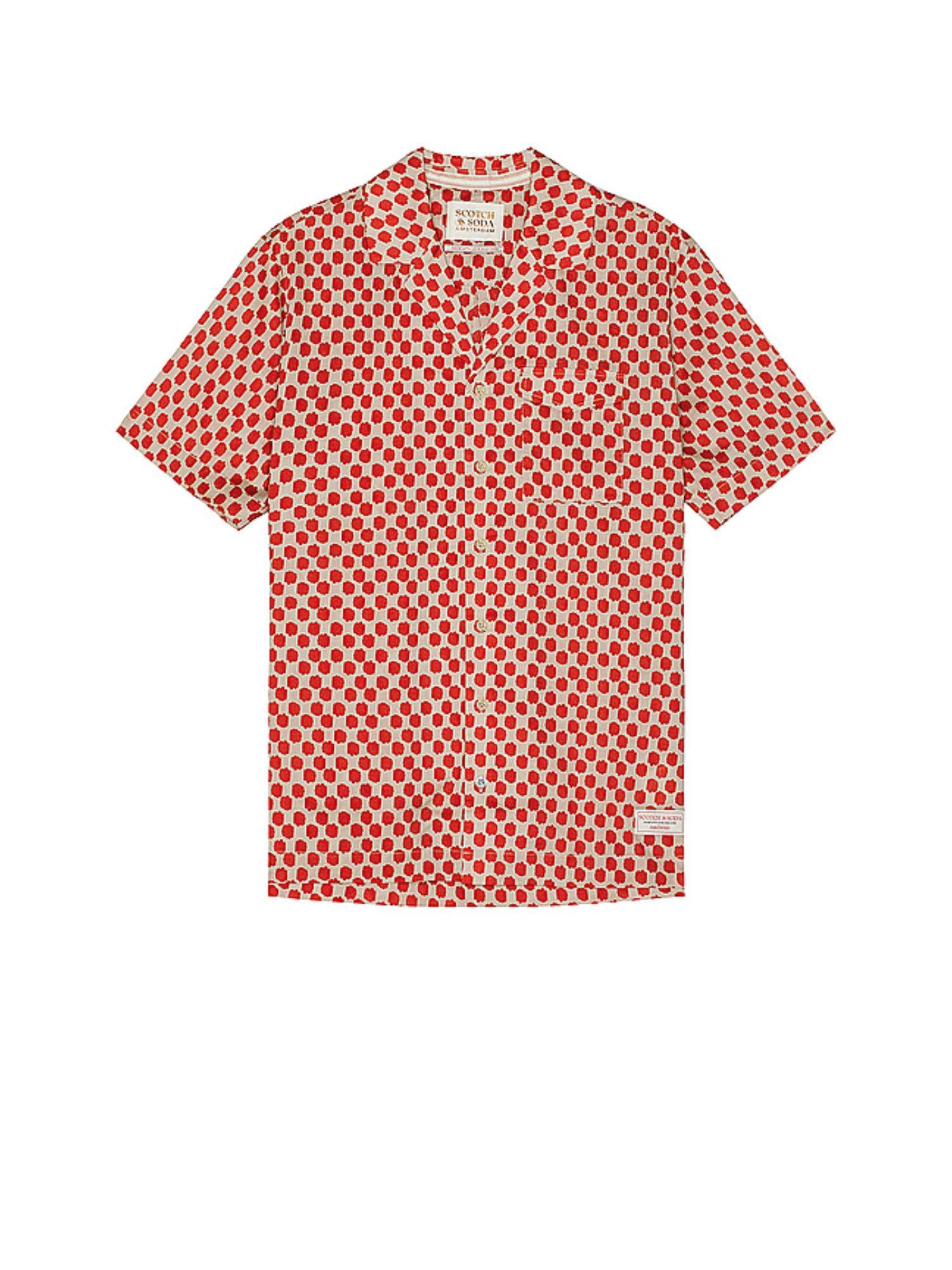 printed short sleeve shirt