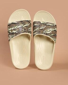 printed slides with brand embossed