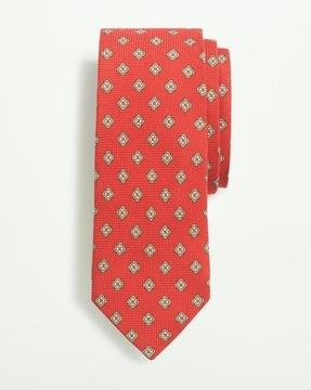 printed slim tie