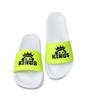 printed slip-on slides