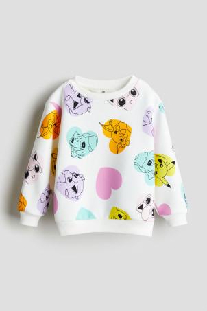 printed sweatshirt