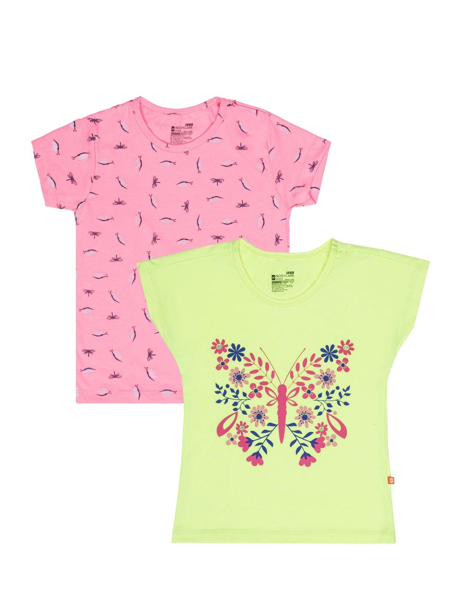 printed t-shirt - multi-color (pack of 2)