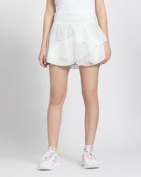 printed tennis aeroready pro skirt