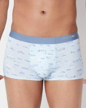 printed trunks with placement logo