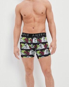 printed trunks with signature branding