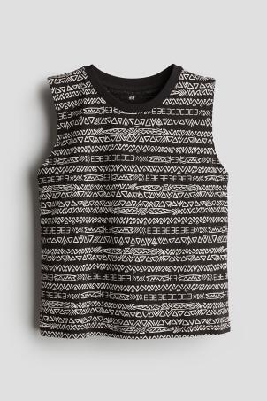 printed vest top