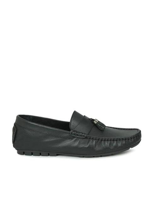 privo by inc.5 men's black casual mocassins