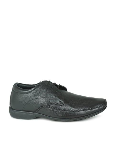 privo by inc.5 men's black derby shoes