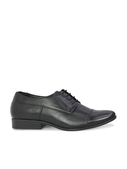 privo by inc.5 men's black derby shoes