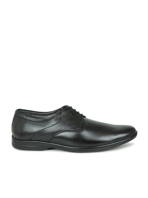 privo by inc.5 men's black derby shoes