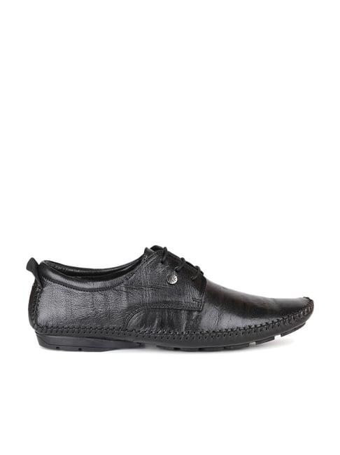 privo by inc.5 men's black derby shoes