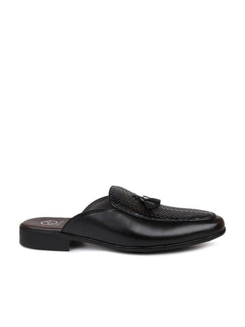 privo by inc.5 men's black mule shoes