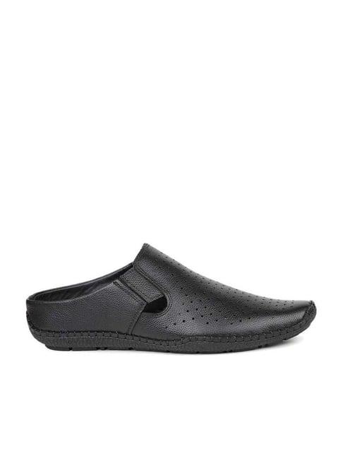 privo by inc.5 men's black mule shoes