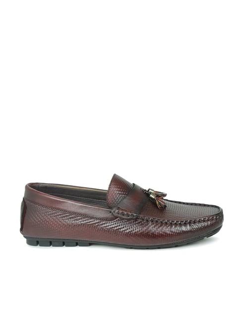 privo by inc.5 men's brown casual mocassins