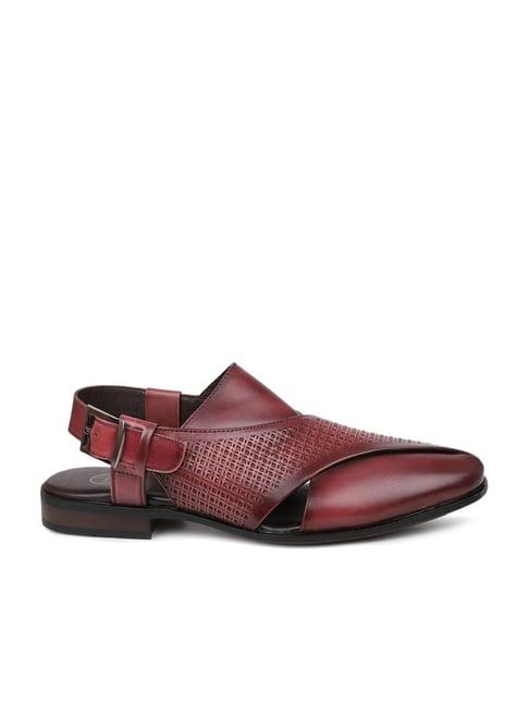 privo by inc.5 men's cherry back strap sandals