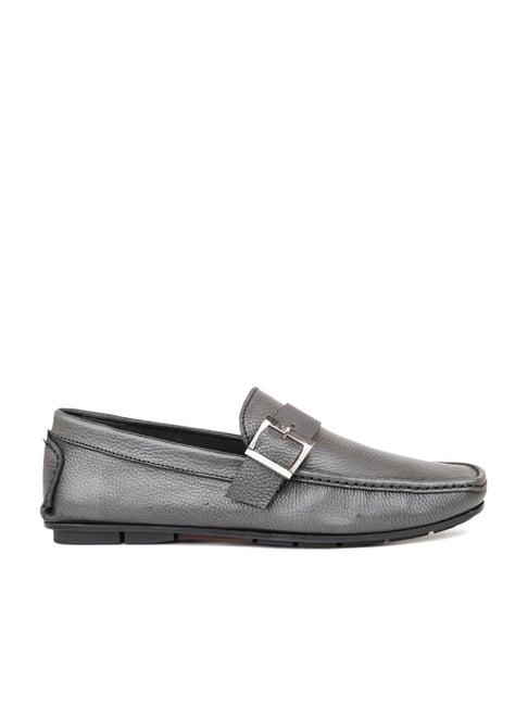 privo by inc.5 men's pewter casual loafers