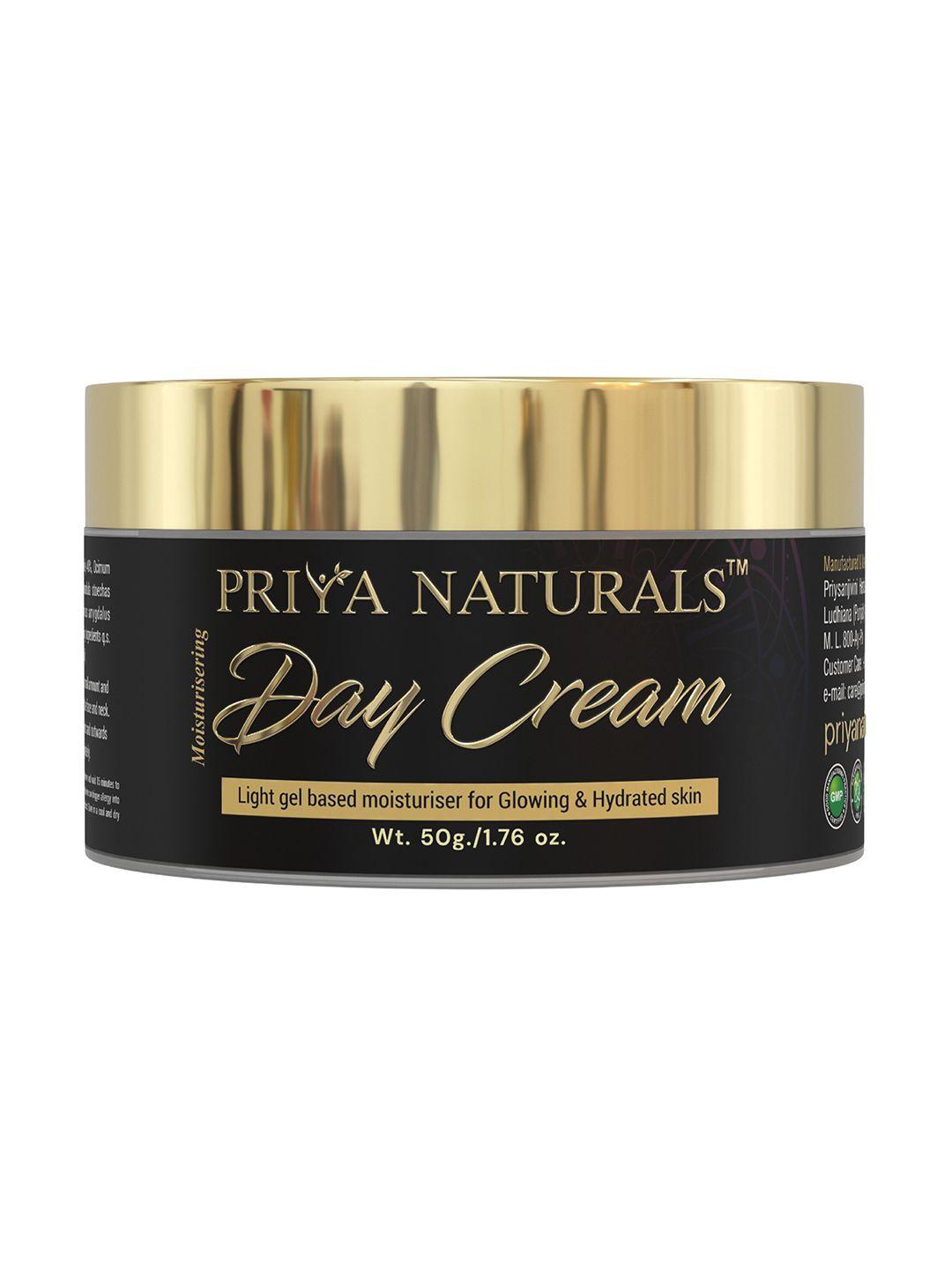 priya naturals moisturizing light gel based day cream - 50 g