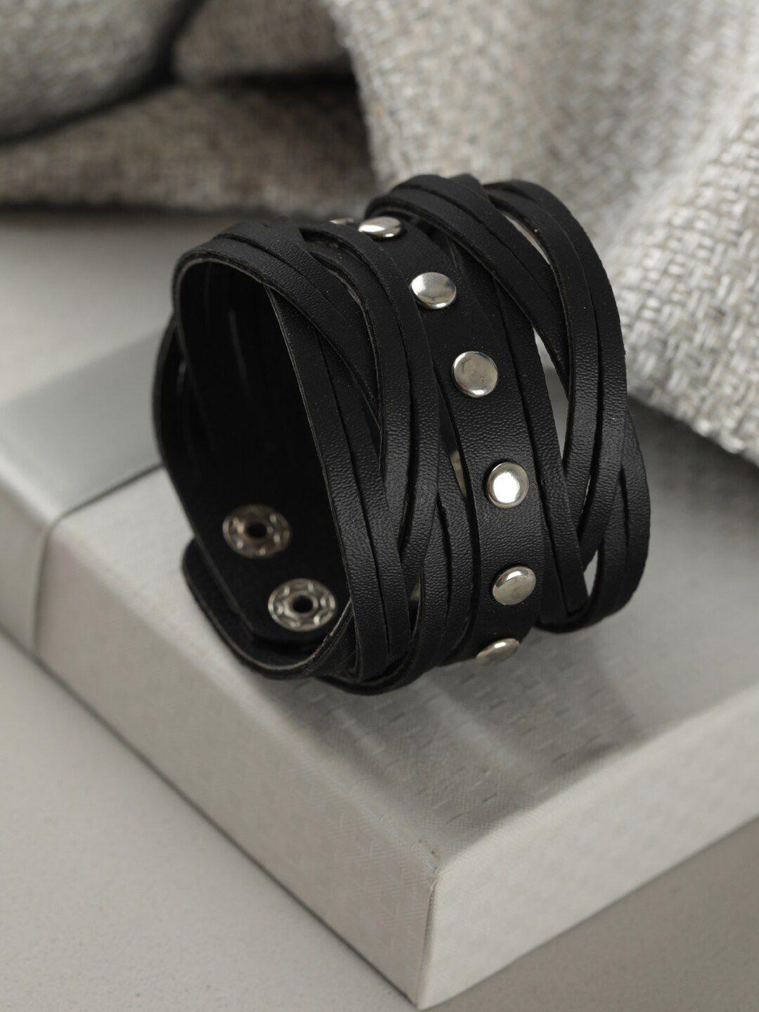 priyaasi men black bracelet