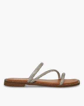 prizze multi flat sandals