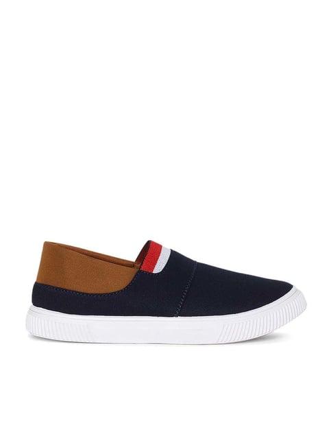 pro by khadim's men's navy plimsolls