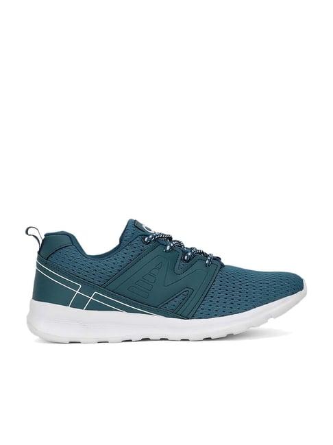pro by khadim's men's teal green running shoes