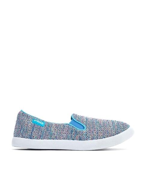 pro by khadim's women's blue plimsolls