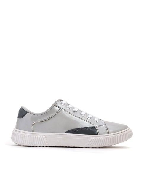 pro by khadim's women's grey sneakers