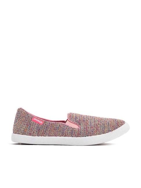 pro by khadim's women's pink plimsolls