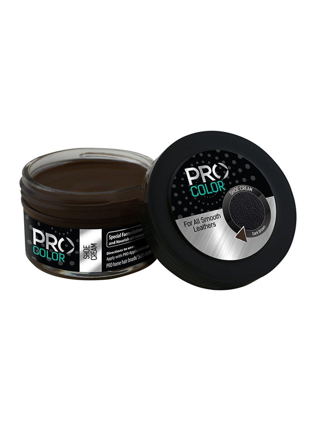 pro color shoe cream-50ml brown