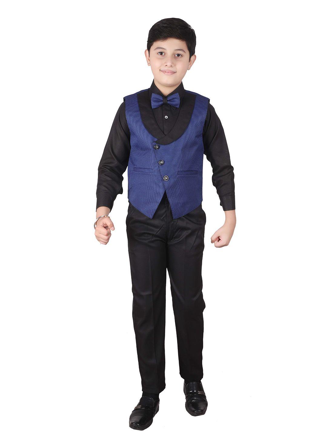 pro-ethic style developer boys blue & black shirt with trousers