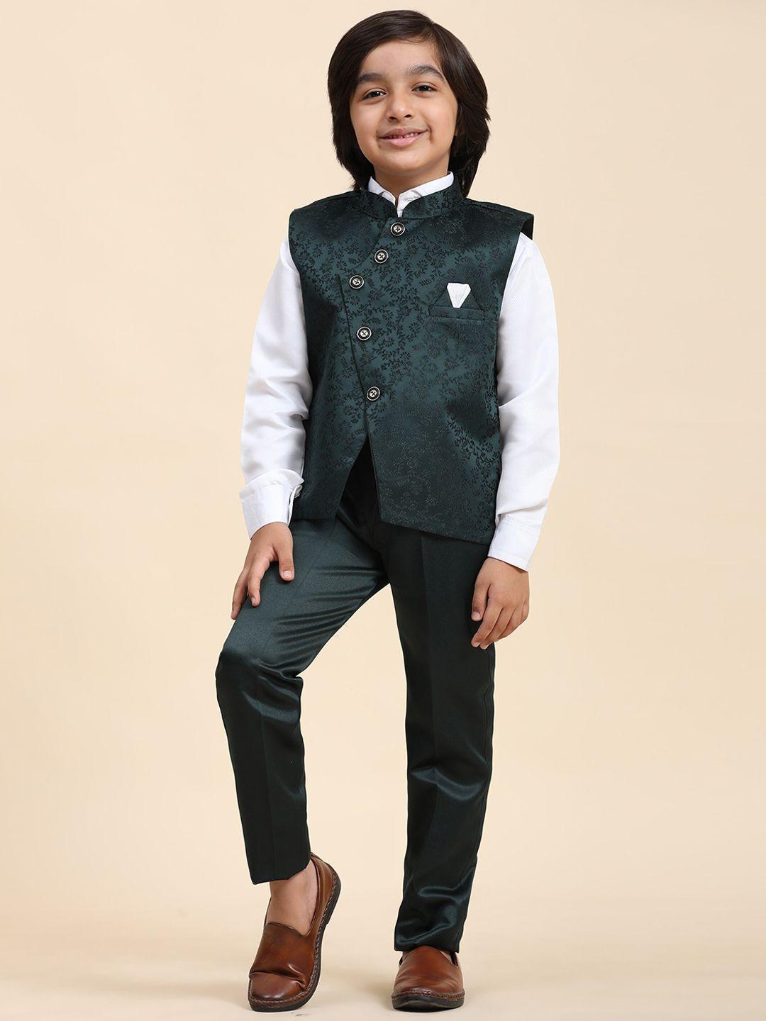 pro-ethic style developer boys self design single-breasted 3-piece party suit