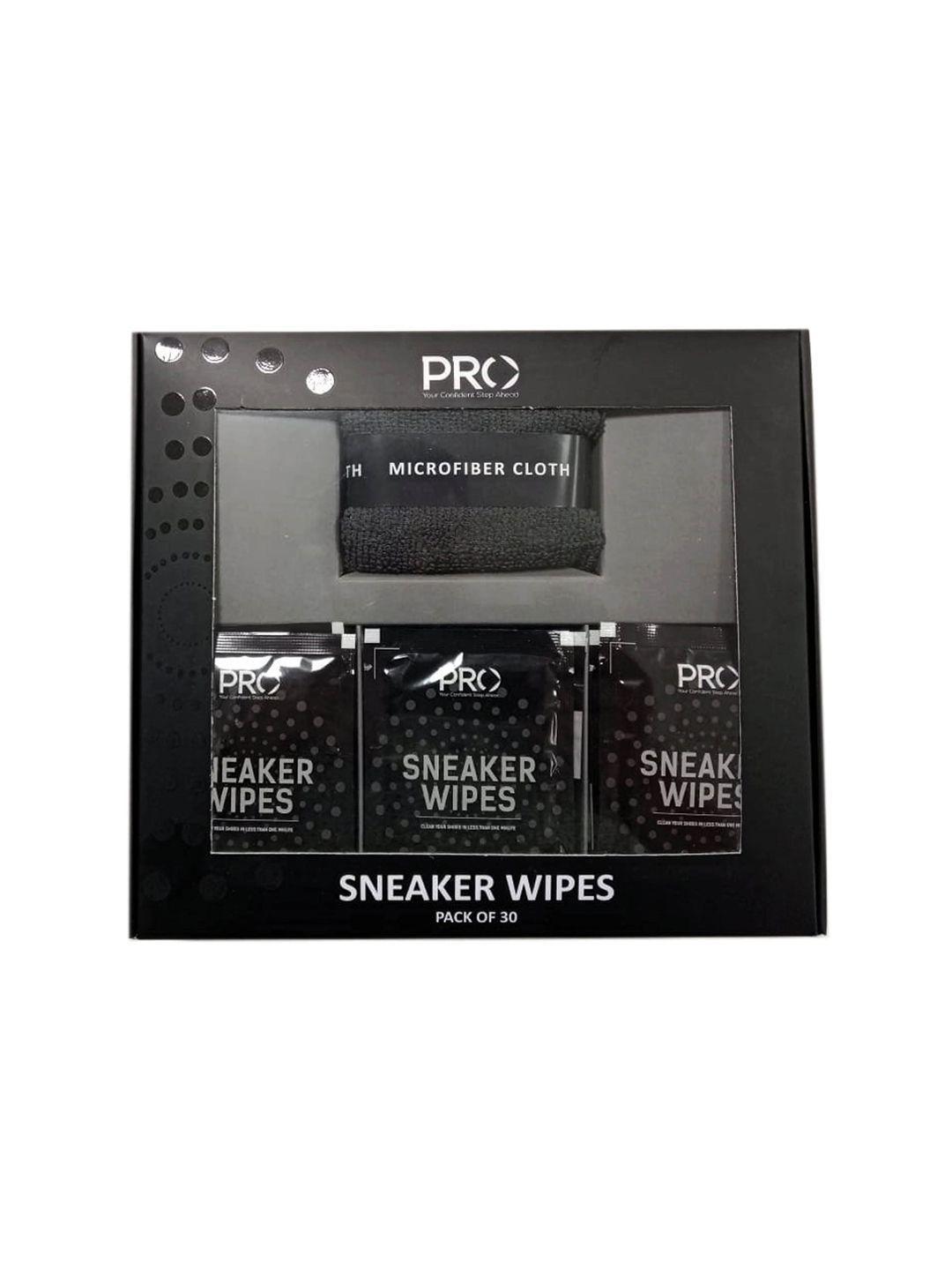 pro set of 30 leather sneaker wipes