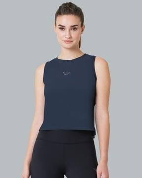 proactive elite quick dry & high stretch cropped top