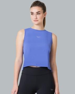 proactive elite quick dry & high stretch cropped top