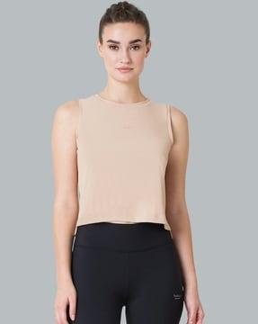 proactive elite quick dry & high stretch cropped top