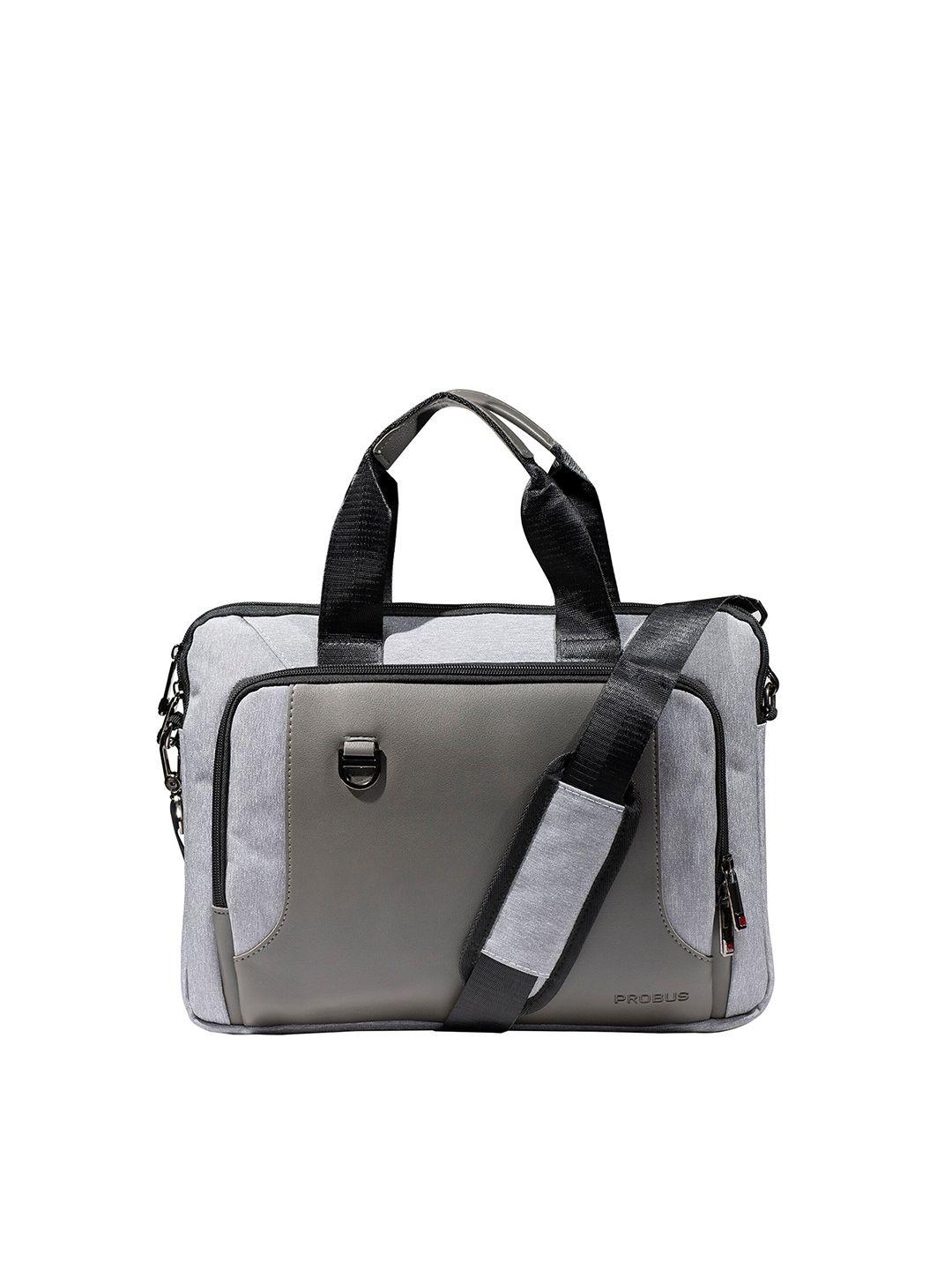 probus colourblocked laptop bag