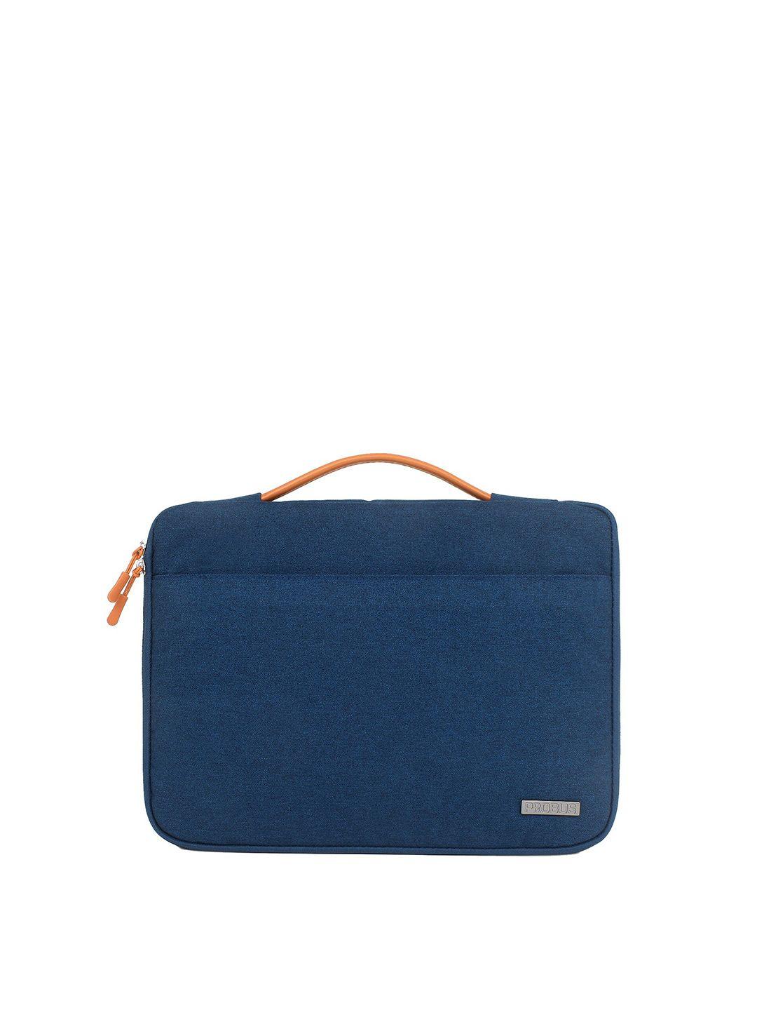 probus unisex blue laptop bag