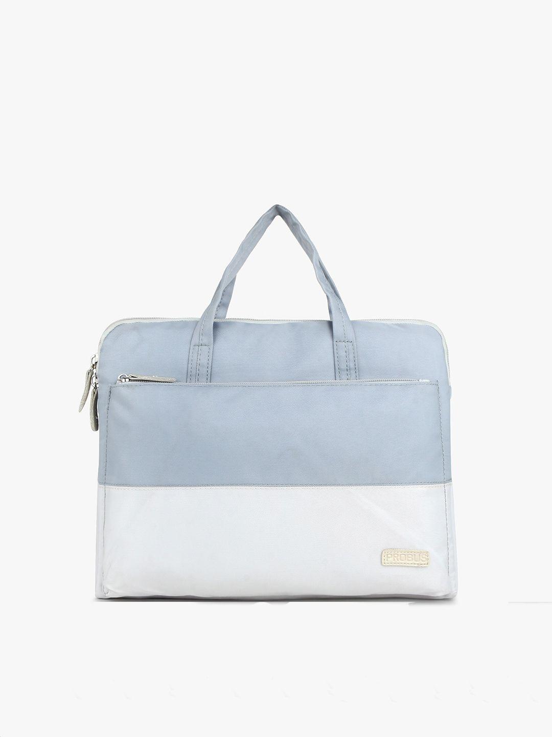 probus unisex colourblocked laptop bag