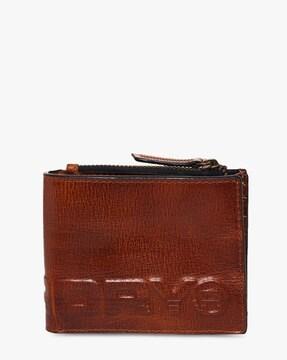 profile leather bi-fold wallet in tin box