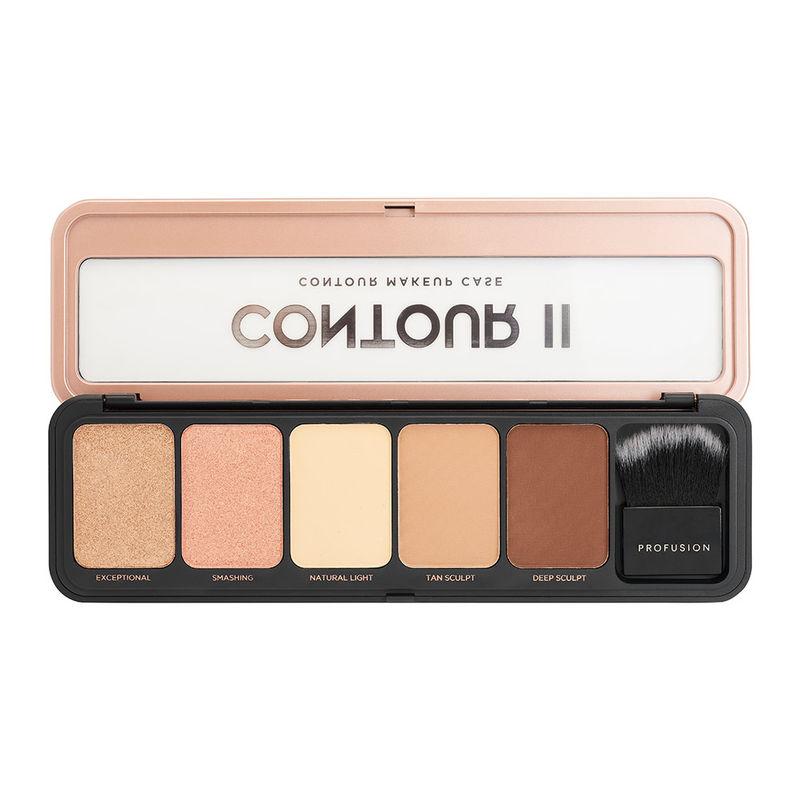 profusion cosmetics pro makeup case contour - 2