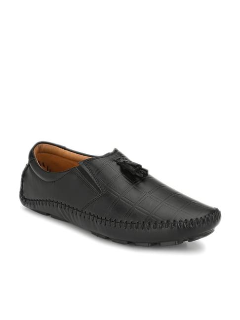 prolific black casual moccasins